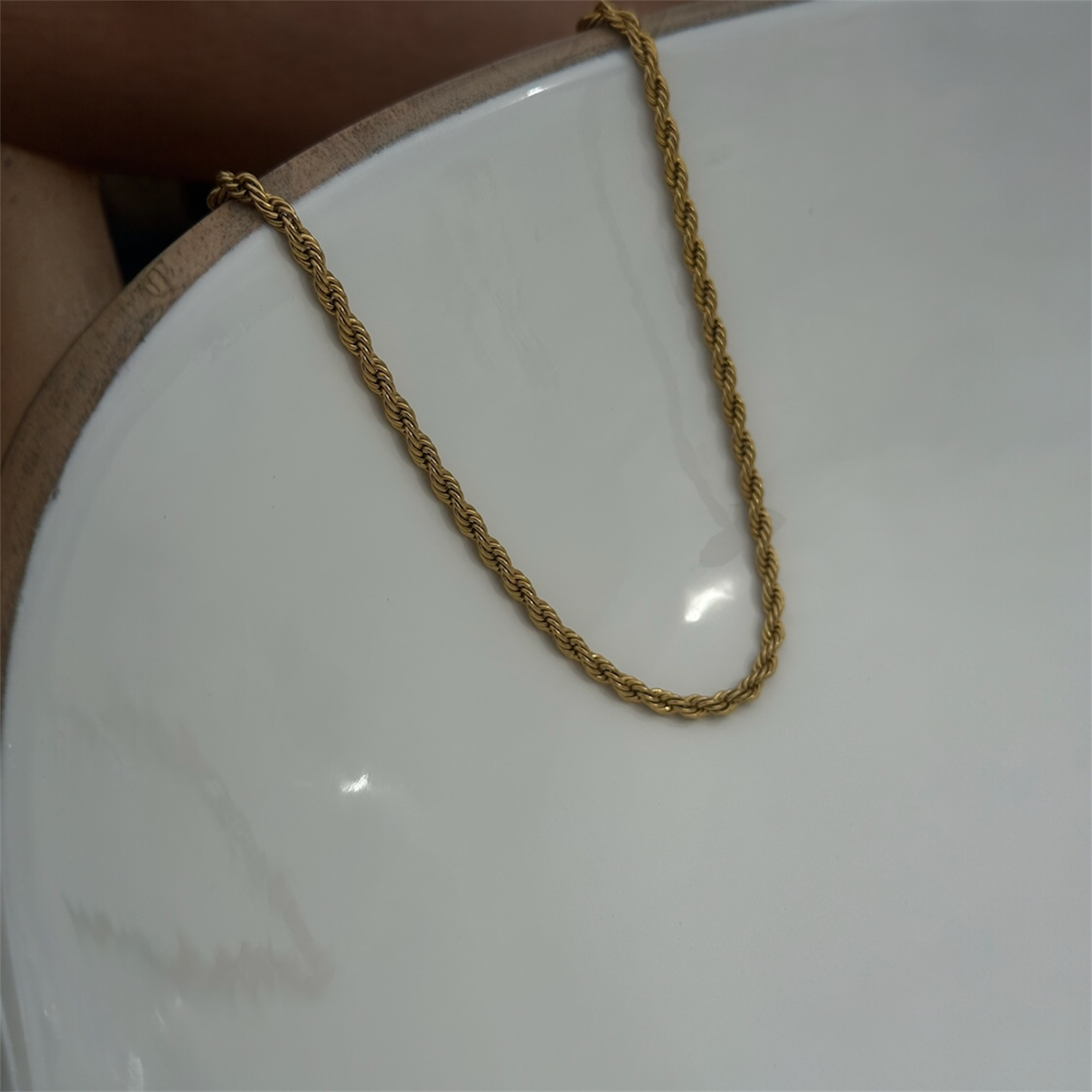 Rope Twist Chain Necklace